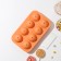 Form for the chups "Chupik", silicone 19.5 × 11.7 × 3.5 cm, 8 cells, 2 parts, with sticks, color mix