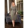Women's dress, size 52, khaki color