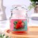 Candle in the bank Aromatic "Ripe Strawberry" 6x8.5cm