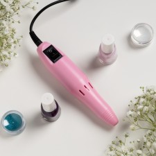 A change of handle for the Luazon LMM-002 manicure apparatus, plastic, pink
