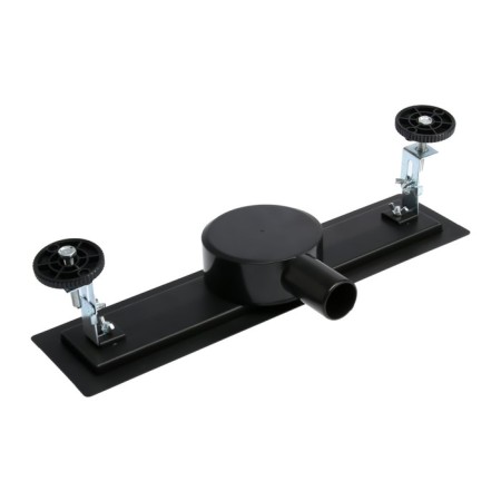 TIM BAD554002BK, 70 x 400 mm, tiles, siphon with a rotation angle of 360 °, black-matte-4