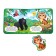 Book with soft puzzles EVA "Jungle", 12 p.