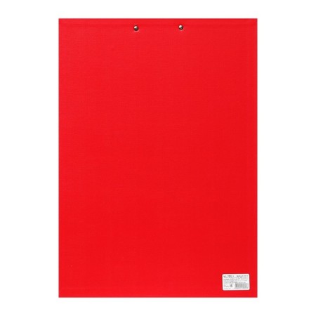 A tablet with a clip of A3, 420 x 320 mm, covered with high -quality Bumvinyl, red (clipboard)-3