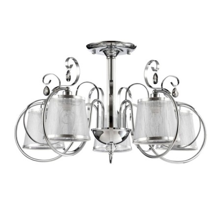 Freya FR20-CL-05-CH SIMONE, 739x739x409 mm ceiling lamp, E14, 5x40W, chromium color-1