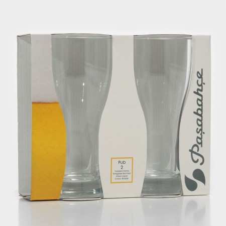 Set of glass glasses for beer PUB, 500 ml, 2 pcs-4