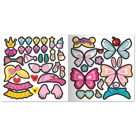 Book with reusable stickers "Cuties of Yummy", 12 p.-4