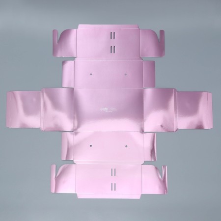 Gift folding box, packaging, "pink cotton wool", 23 x 15 x 10 cm-7