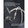 Audio Smartbuy A35, Jack 3.5 mm (M) -Jack 3.5 mm (M), Corner, 1 m, white