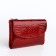 Women's wallet on magnet, red color