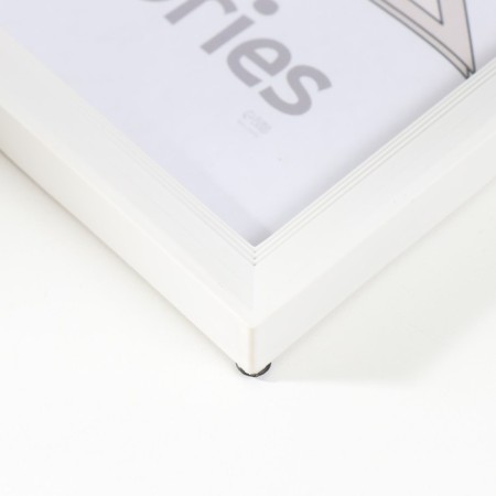 Photo frame plastic 21x30 cm 5 series, white-2