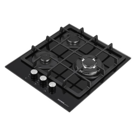Honing surface HOMSAIR HGG433TGCBK, Gas, 3 burners, black-5