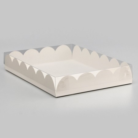 White cookie box, 25 x 18 x 4 cm-1