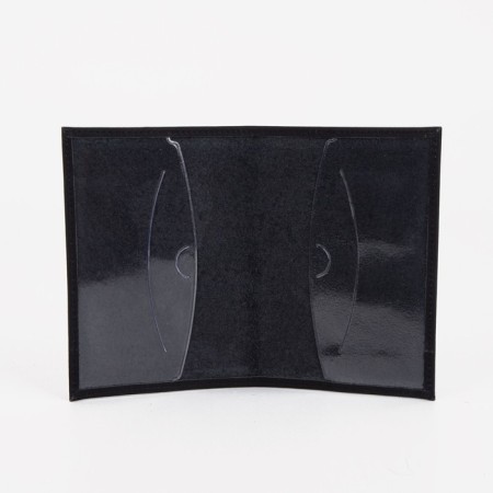 Cover for passport, black color-2