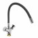 ACCOONA A4883T kitchen mixer, two -wound, silicone spout, silumin, gray/chrome