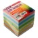 Block of paper d/records 8*8*8 Calligrata Zebra: 5 CV pastel 80g/m2, white 65g/m2