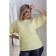 Female jumper, size 62, yellow color