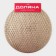 Set of serving napkins on the table “Sphere”, d = 35.5 cm, 4 pcs, color gold