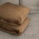 Pillowcases "Jacquard", size 50x50 cm, 2 pcs, brown color