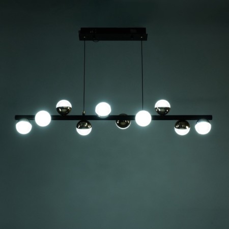 Lamp with DDD "Ricardo" 10XLED 40W black and gold 88x16x20-120 cm-4