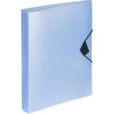 Folder with 60 A4, 700 μm inserts, calligrata top Breeze, elastic band, heavenly, embossing 