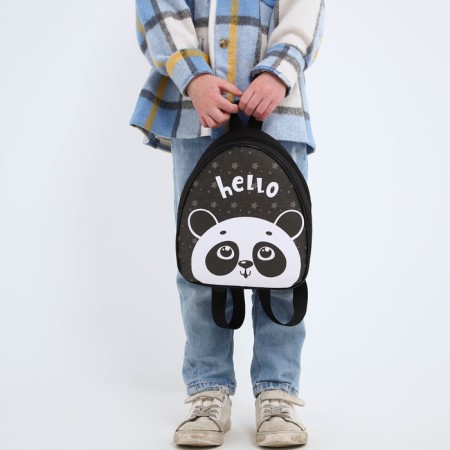 Baby backpack for the girl "Panda", rn. 23x20.5 cm-5