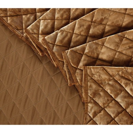 Arya Home Valentine set, 180x240 cm coverlet, pillowcase 50x70 cm, brown color-2