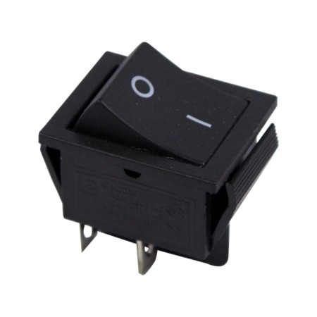Klavima switch 250V 15A (4C) OFF- (ON) Black B/Fix (RWB-501, SC-767) Rexant