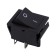 Klavima switch 250V 15A (4C) OFF- (ON) Black B/Fix (RWB-501, SC-767) Rexant