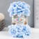 Yarn "Puffy" 100 % micropoliester 9m/100g (183 St. Blue)