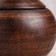 A baking pot with a lid "Lotus", smooth, red clay, 0.7 liters