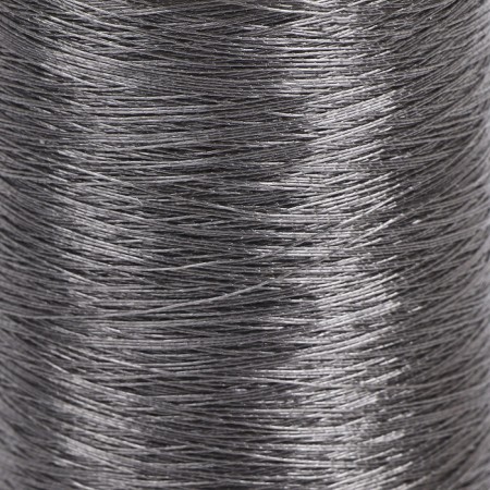 Metallized thread, 91 ± 1 m, 6 pcs, color gray color-1