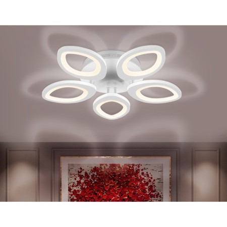 LED ceiling LED with Ambrella Light, Original, Fa4492, 5xLED, 63 W, 5355LUM, 3000-6400K, white color, white-4