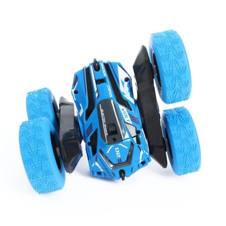 Radio-controlled car-controlled machine "Strokach", with a battery, blue color-3