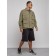 Jeaning jacket men's, size 48, khaki color