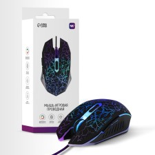 Windigo MB-2.4 mouse, game, optical, backlight, Soft-Touch coating, 1.3 m