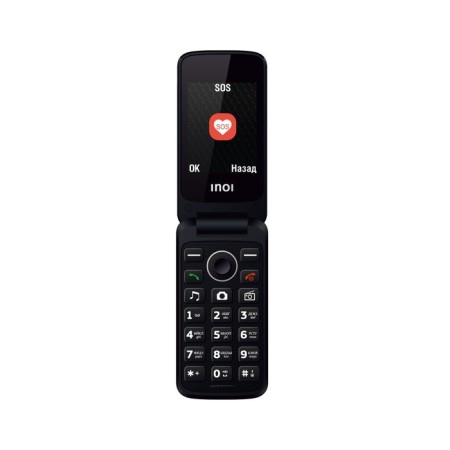 Cell phone Inoi 247b Red with a docking station-1