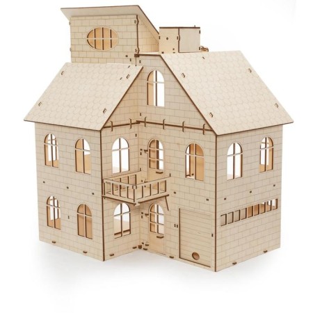 Pollutant Model 3D "Puppet House with an elevator"-13