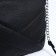 Richet Cross-Boda Bag on a zipper, black color