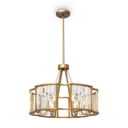 Suspension lamp Maytoni Mod087PL-06G, 6HE14, 40W, 60x60x99 cm, Color Gold