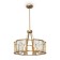 Suspension lamp Maytoni Mod087PL-06G, 6HE14, 40W, 60x60x99 cm, Color Gold