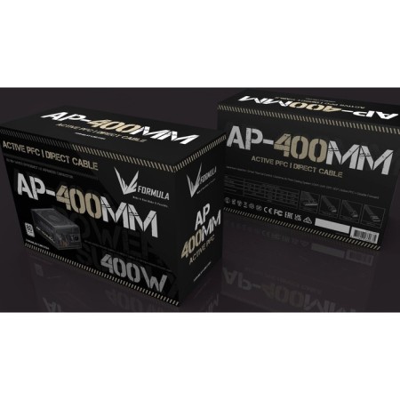 Formula ATX 400W AP-400mm 80 Plus White (20+4pin) APFC 120mm FAN 6XSATA RTL-4