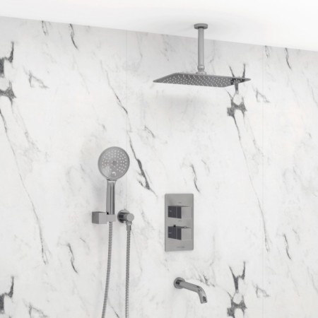 The shower system wasserkraft a171568 Thermo, built -in, thermostat, tropical shower, chrome 1012019