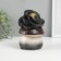 New Year's piggy bank "Snake on the mushroom" 12 x11 x 18 cm.