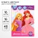 Color paper, A4, 16 sheets, 16 colors, non -nominated, bilateral, on paper, 48 g/m², princesses