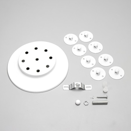 Set for the Pauk-8 lamp White 20x20x4cm
