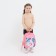 Baby backpack on lightning, 3 outer pockets, pink color