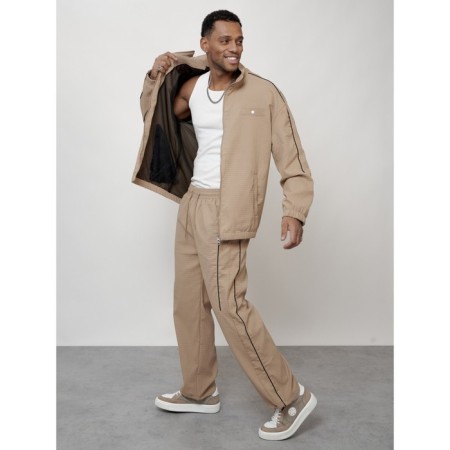 Sports suit men's, size 56, beige color-14