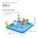 Game center inflatable "Little Astronaut", 228 x 206 x 84 cm, from 2 years, 53126