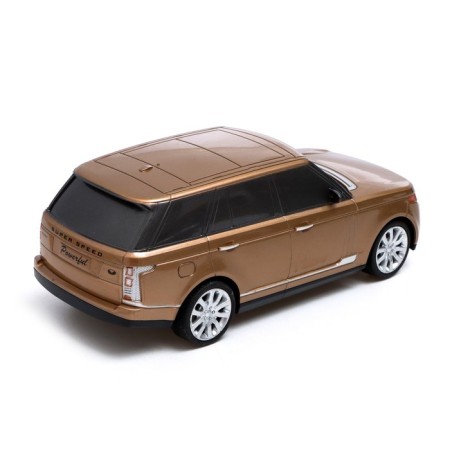 Radio controlled machine "SUV", 1:24, on batteries, beige color-2