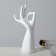 Stand for jewelry "Hand" 9 × 7.5 × 20, white color
